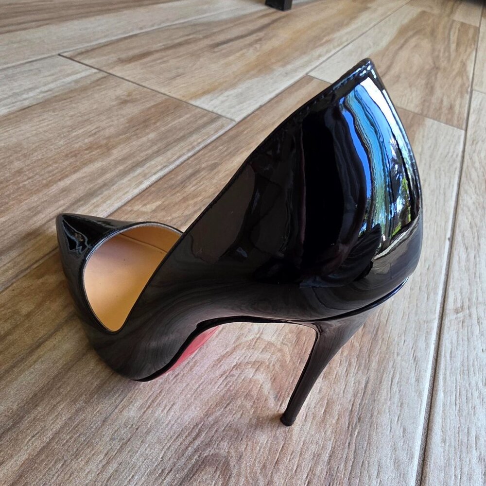 Christian Louboutin So-Kate 120mm Black Patent Leather Pumps Eur. 36 - Picture 7 of 12
